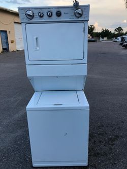 Whirlpool stackable washer dryer