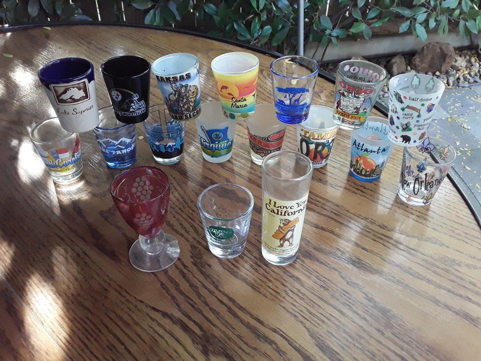 Shot glass collection