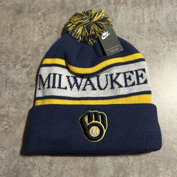 PRICE IS FIRM Brand new Nike Milwaukee Brewers beanie