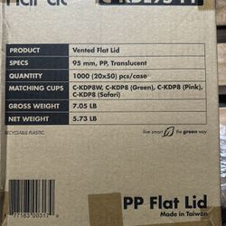 Restaurant Cup & Clearance - Karat 12oz Cups, Dome & Flat Lids (Bulk)