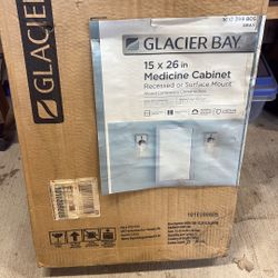 Glacier Bay 15x26 Medicine Cabinet 