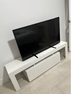 LG TV and Table