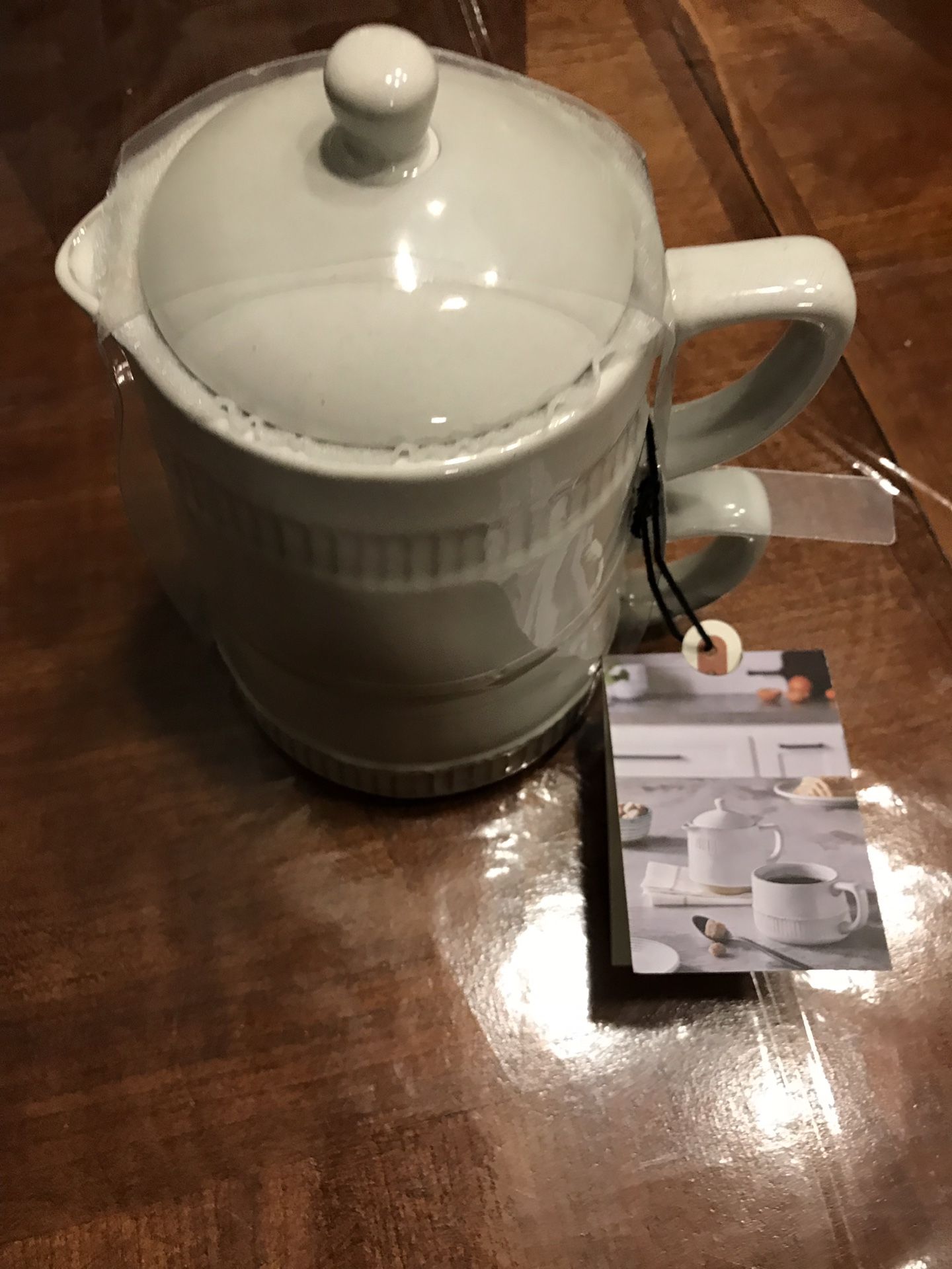 Brand new Hearth&Hand coffee mug double set