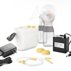 Medela Pump in Style Breast Pump | Classic Pump | Double Electric Breastpump with Bottles