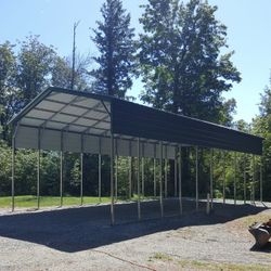 RV, Vehicle, Truck, Boat, Tractor Carport Covered Steel Carport