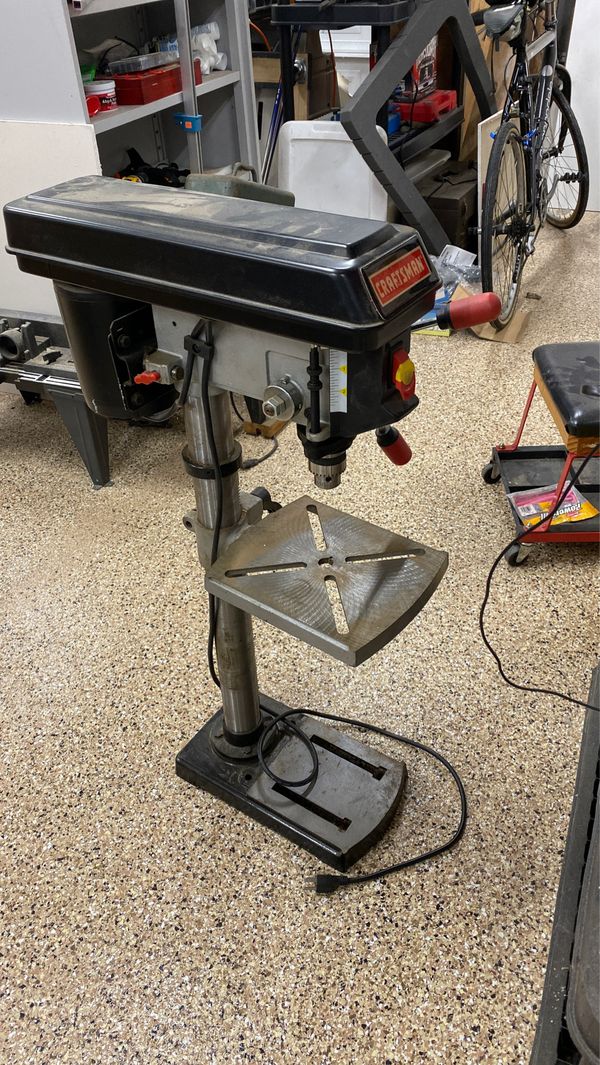 Craftsman 12” drill press great shape for Sale in Kent, WA OfferUp