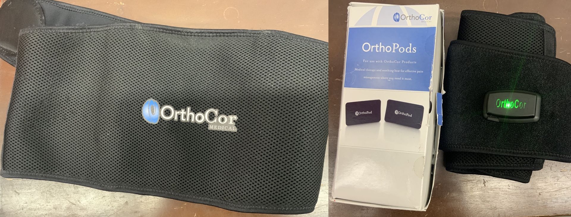 🦃 1 ORTHO COR MEDICAL Pulsed Electro-Magnetic Field (PEMF) Therapy w/ 15 Unopened OrthoPod Packs... Value $225