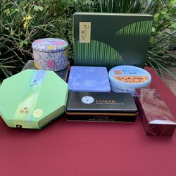 Cookie 17 Candy Tins Boxes Christmas England Japan