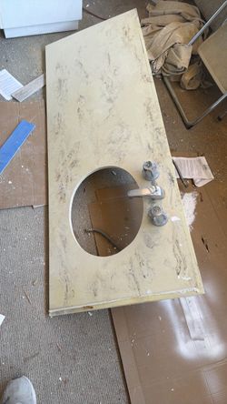Bathroom countertop