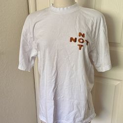 NOT BEAUTY by SZA White Short Sleeve Tee with Crew Neck