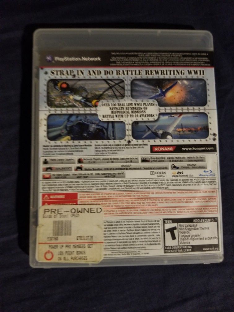 Birds Of Steel For Ps3