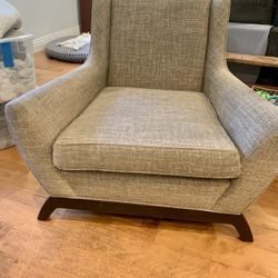 Tweed Modern Chair 