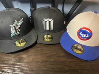 Fitted Hats 71/8 All Brand New