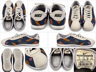 Nike Cortez Sneakers US 7 Woven Pattern