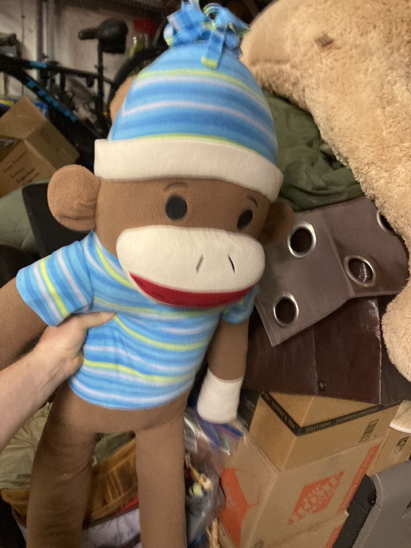 Sock Monkey, Life Size
