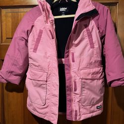 Winter Coat, Land’s End Size 8