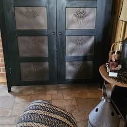 Black Cabinet 61 Tall 51 W 11 Deep Inside