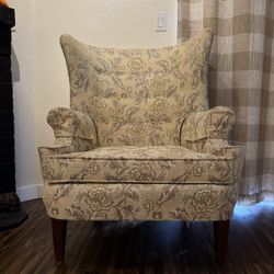 Vintage High-back Chair