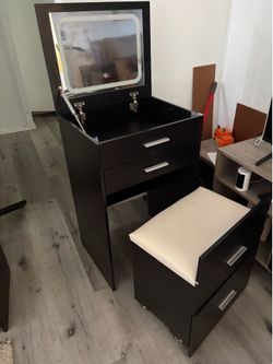 Black Dresser Vanity
