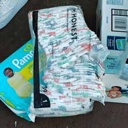 Diapers size 1 FREE