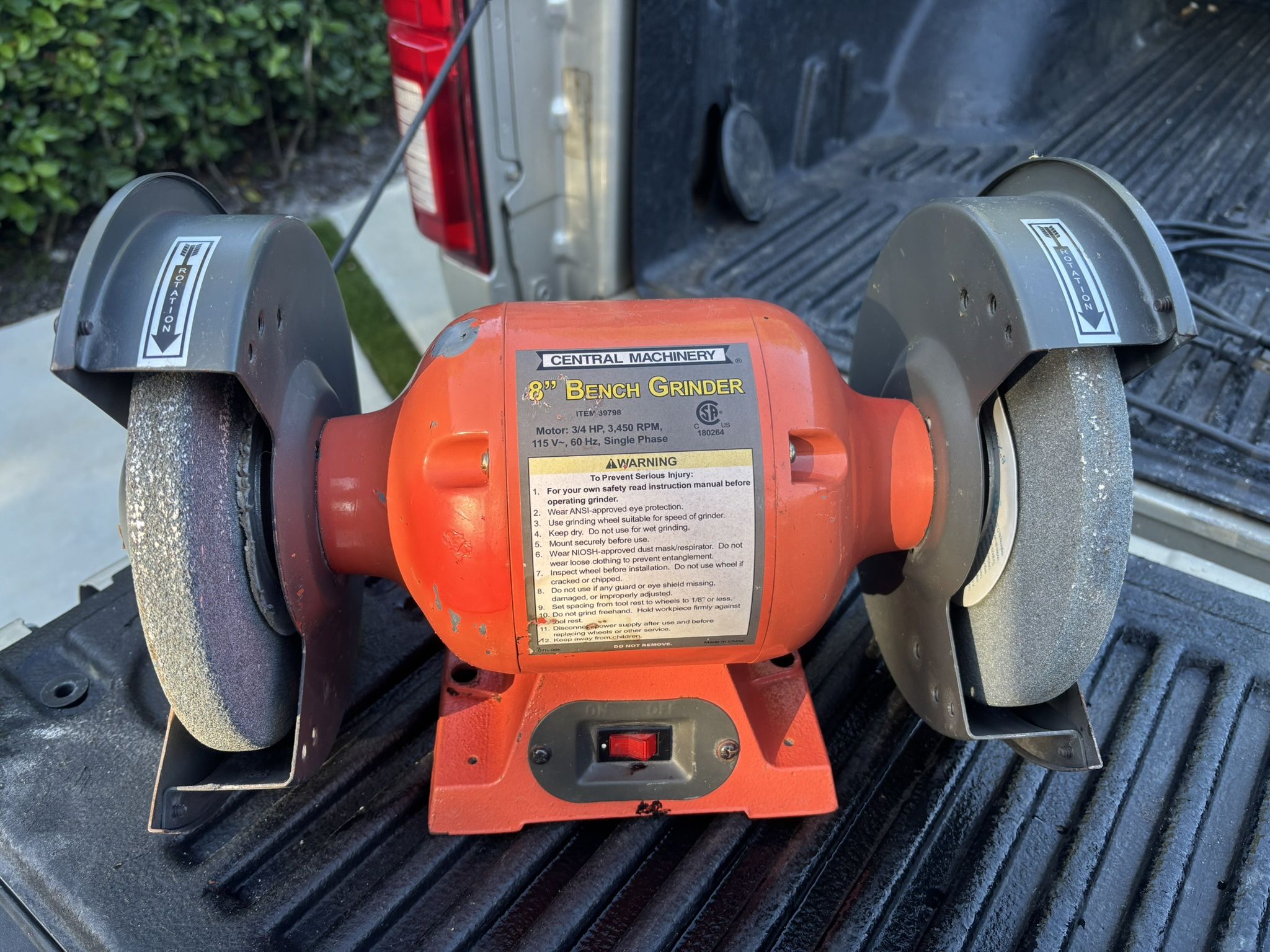 8 Inch Bench Grinder