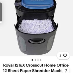 Used Paper Shredder
