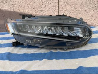 2021 2022 Honda Accord Passenger , Right Side RH Full LED Headlight OEM 2870