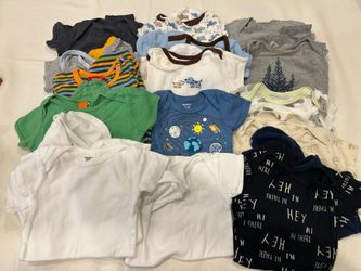 19 baby boy onesie bundle 6 month