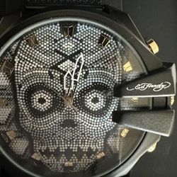 Ed Hardy Skull Watch