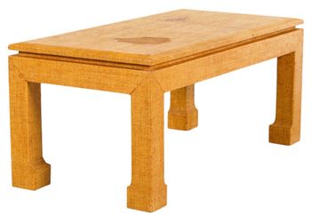 Karl Springer Style Mid Century Coffee Table Bench - 16 X 36 X 18 in.