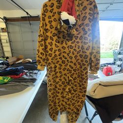 Adult Leopard Onesie 
