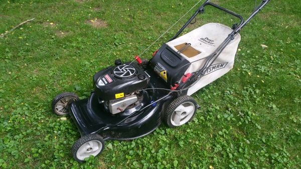 Craftsman Platinum 7 0 Self Propelled Lawn Mower With Bag For 200
