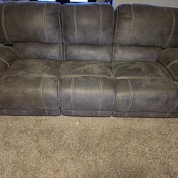 Sofa and Loveseat w/power recline 