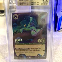 Ursula D23 - Beckett 9.5 Slab Lorcana Promo Card