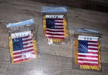 USA Mini car banner