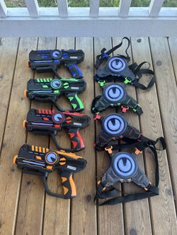 8 Piece Armogear Lazar Tag Set