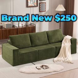 Boneless green sofa Modular couch 🛋️ new in box 📦