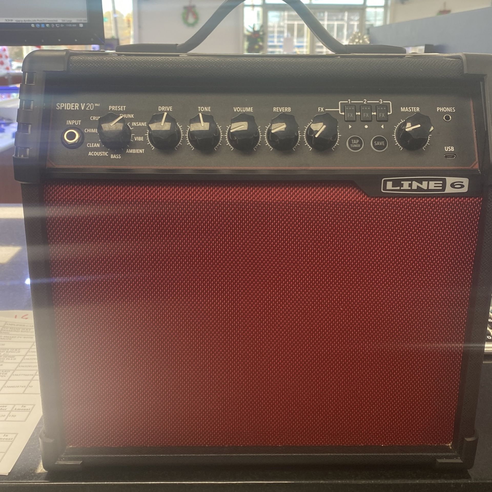 Spider V20 Guitar Amp