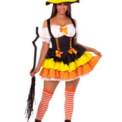 Candy Corn. Witch Costume 