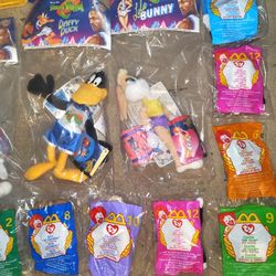 Spacejam And Ty McDonald's Toys
