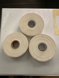 Pro Tape 1” small core gaff tape - white