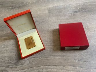 S.T. DuPont Ligne 2  gold plated lighter