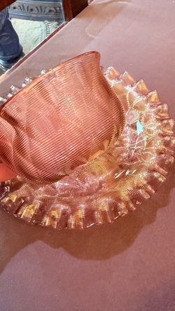 Antique Pink Bowl Set of 5 Glass - 50% OFF OFFER!!!