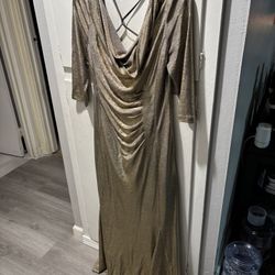 Women’s Gold- Silver Dress 