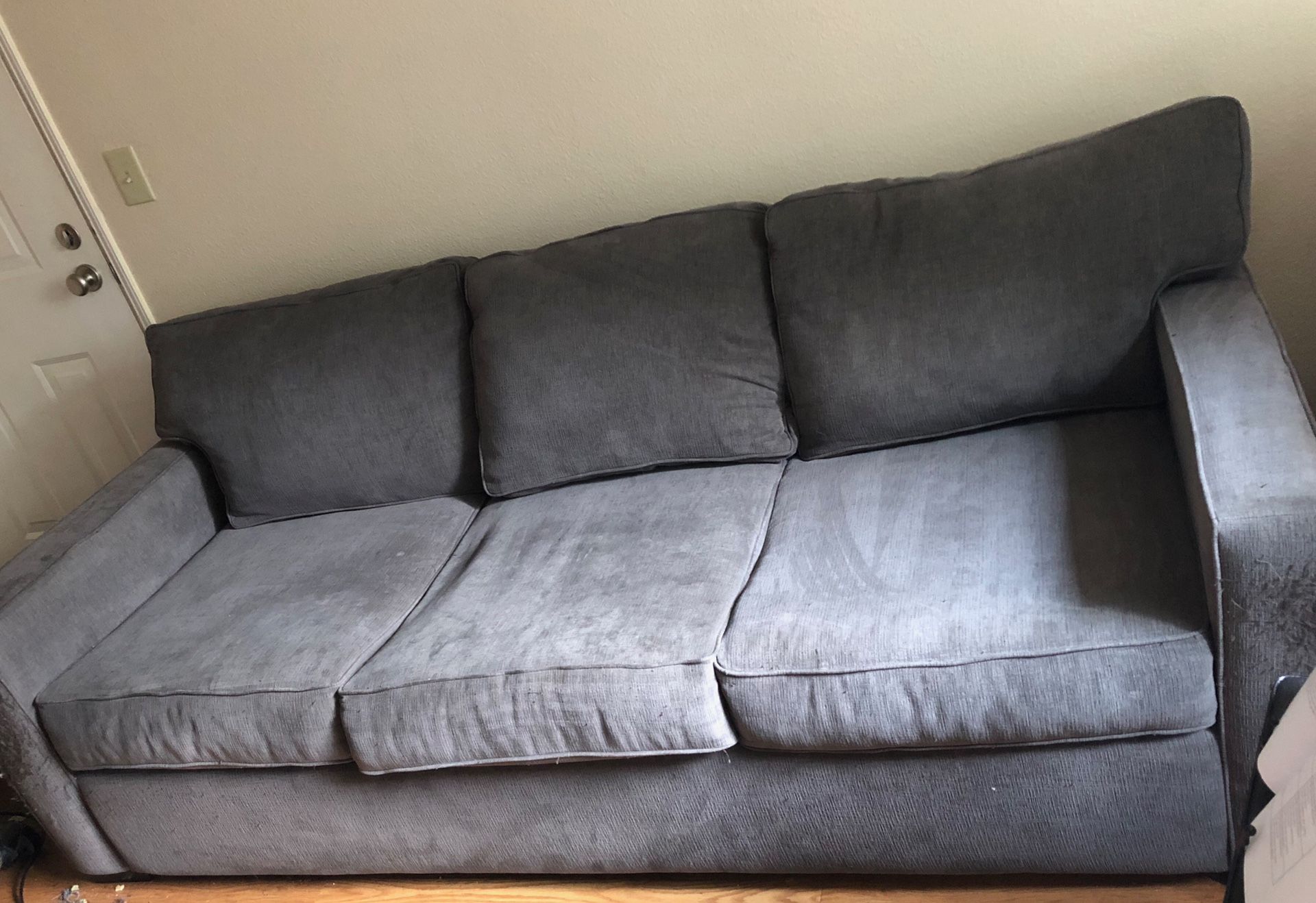 Free Couch! (some upholstery damage)