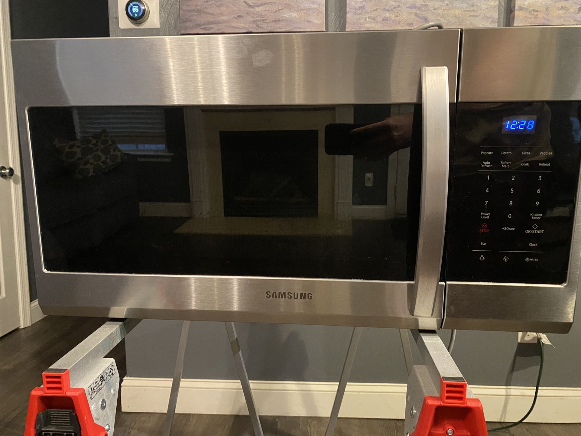 Samsung Over Head Mounted Microwave