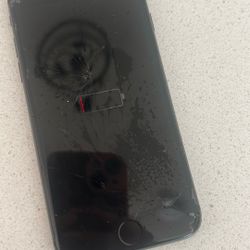 Damaged iPhone 8