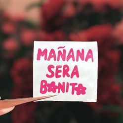 Mañana Sera Bonito Decal, Karol G Sticker, Karol G Decal, Bichota Decal
