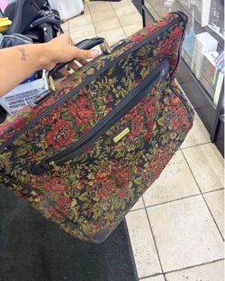 Protocol Floral Tapestry Garment Bag