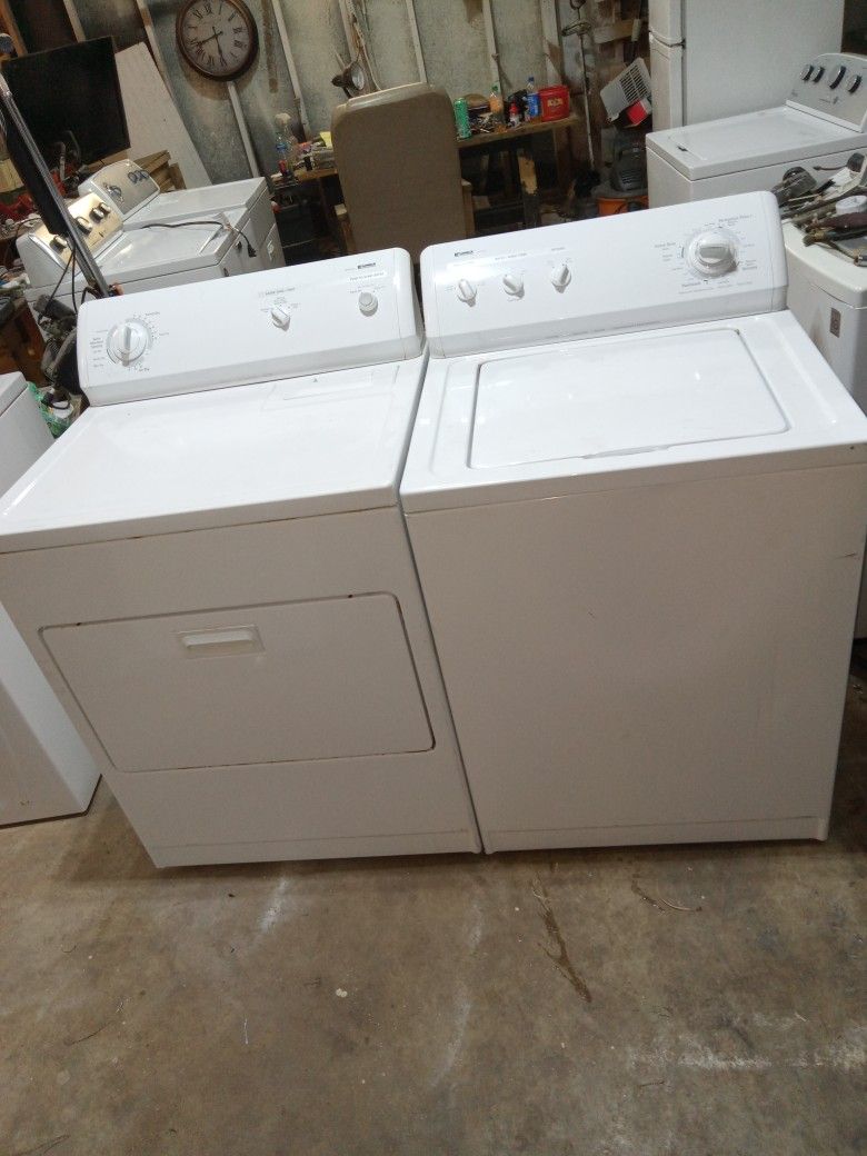 Kenmore Matching Washer And Dryer Work Great 30 Day Warranty